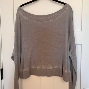 Gray long-sleeve